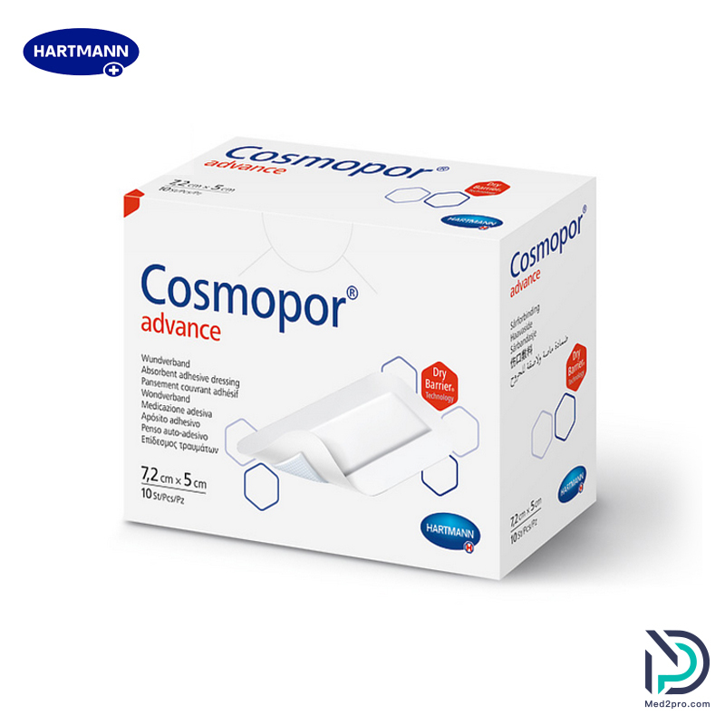 Cosmopor Advance - 配備乾燥隔離®技術的術後傷口敷料