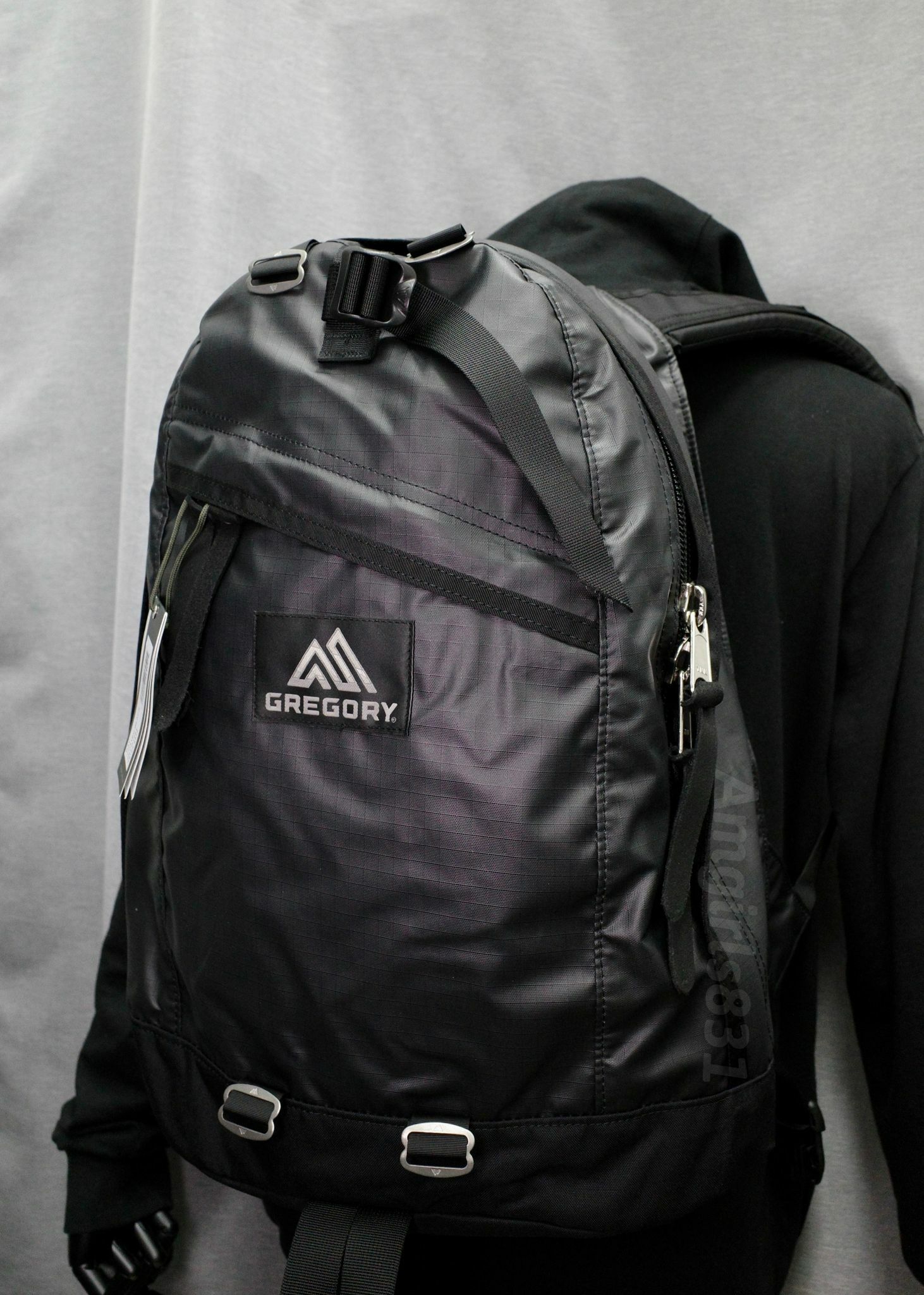 Gregory day pack coated black
