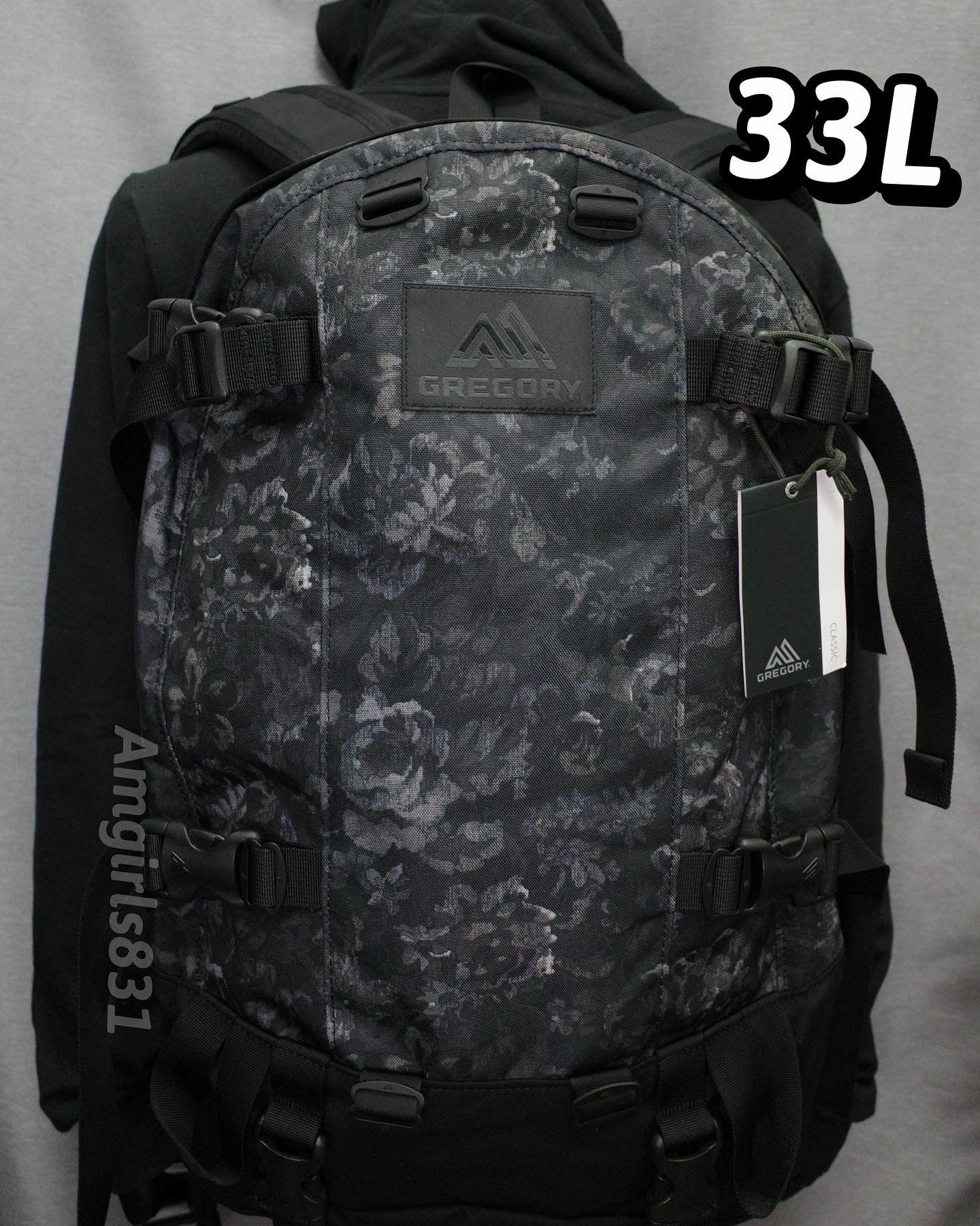 Gregory day and half black tapestry