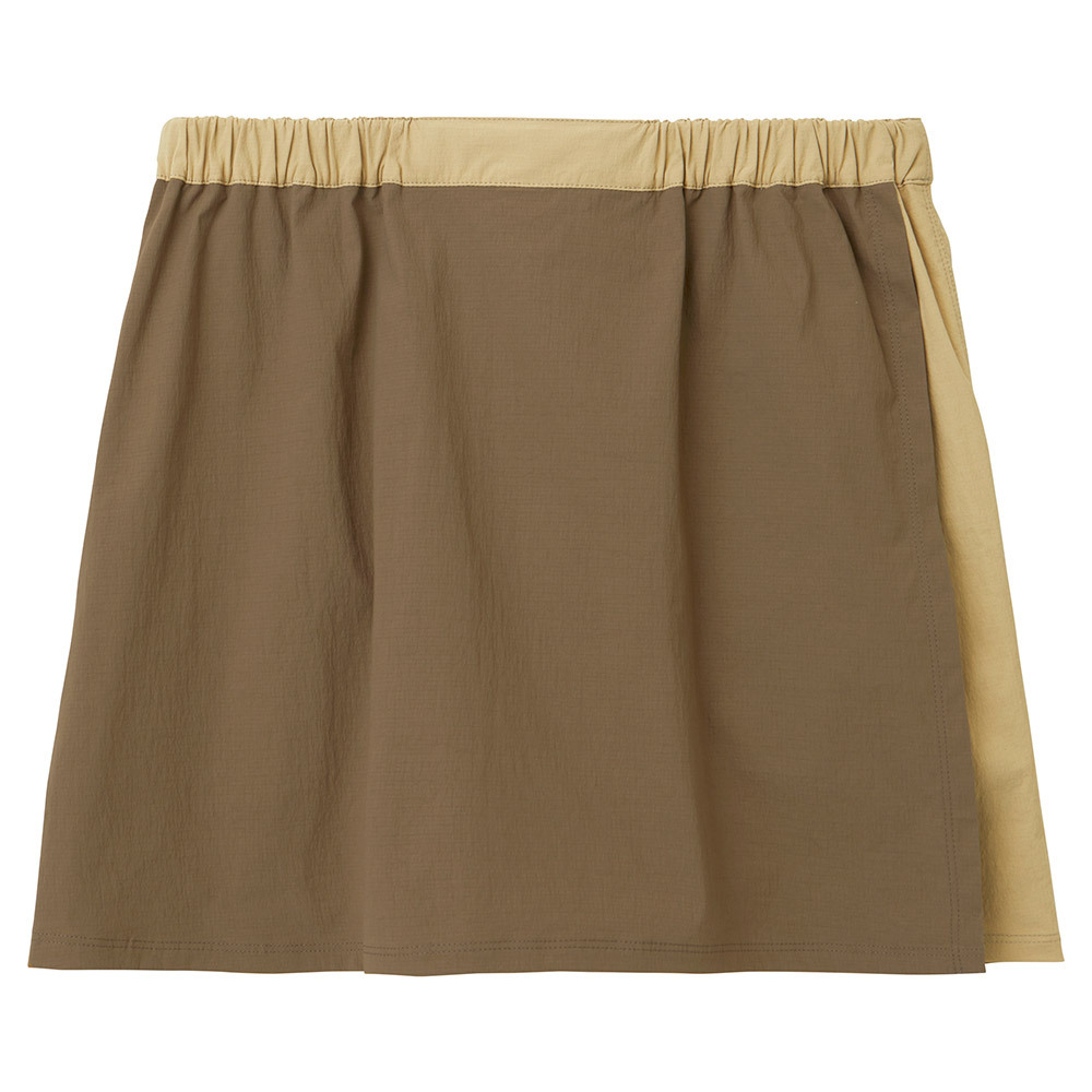 Mont-bell Stretch O.D. Wrap Shorts 女款 登山健行褲裙 彈性褲裙 1105583-LK/TN 淺卡其/棕褐 [HappyOutdoor]