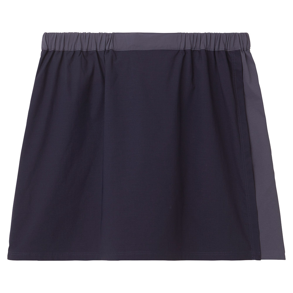 Mont-bell Stretch O.D. Wrap Shorts 女款 登山健行褲裙 彈性褲裙 1105583-GB/BN 灰藍/黑藍 [HappyOutdoor]