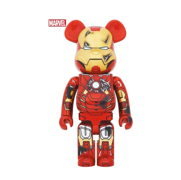 BEARBRICK IRONMAN  MARK 7 (DAMAGE VER. ) 400%