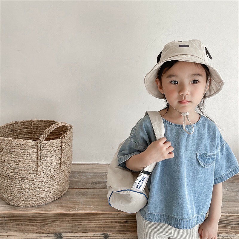 夏日單品！浪花單寧短袖tee🌊