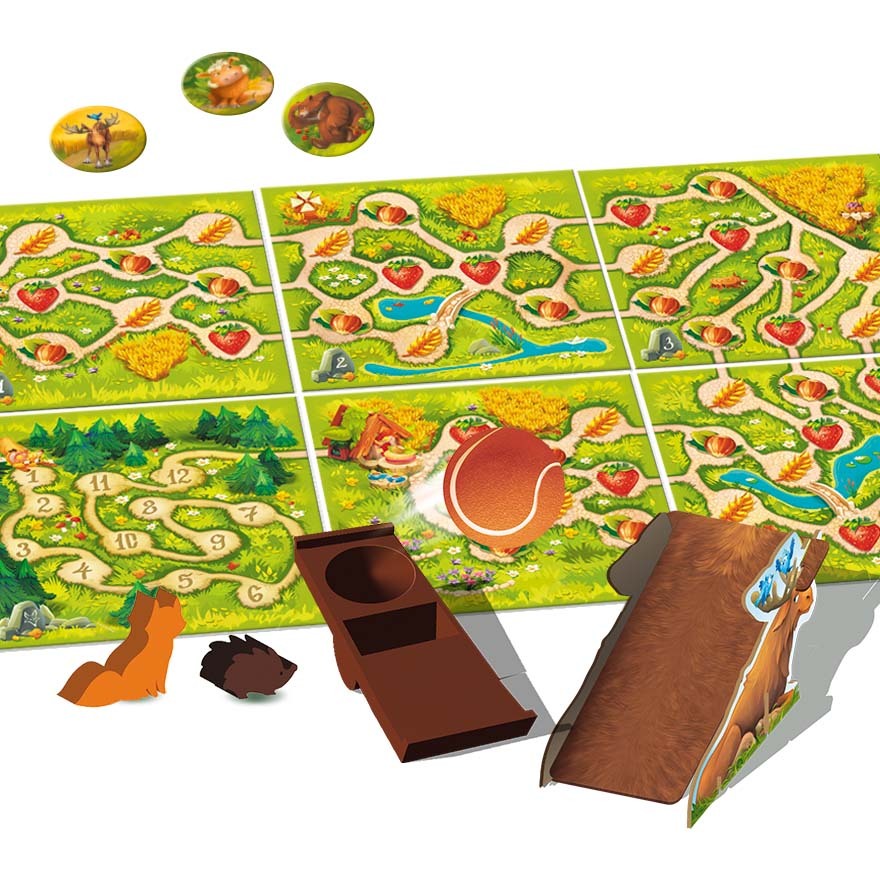 翻滾刺蝟與朋友 HEDGEHOG ROLL & FRIENDS 繁體中文版