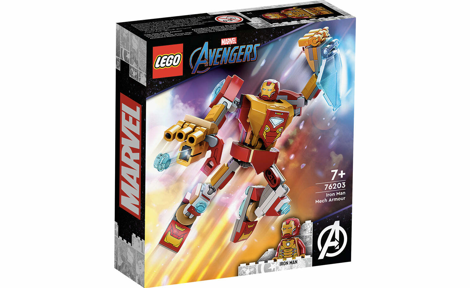 [飛米樂高積木磚賣店] LEGO 76203 Marvel-鋼鐵人武裝機甲 Iron Man Mech Armor