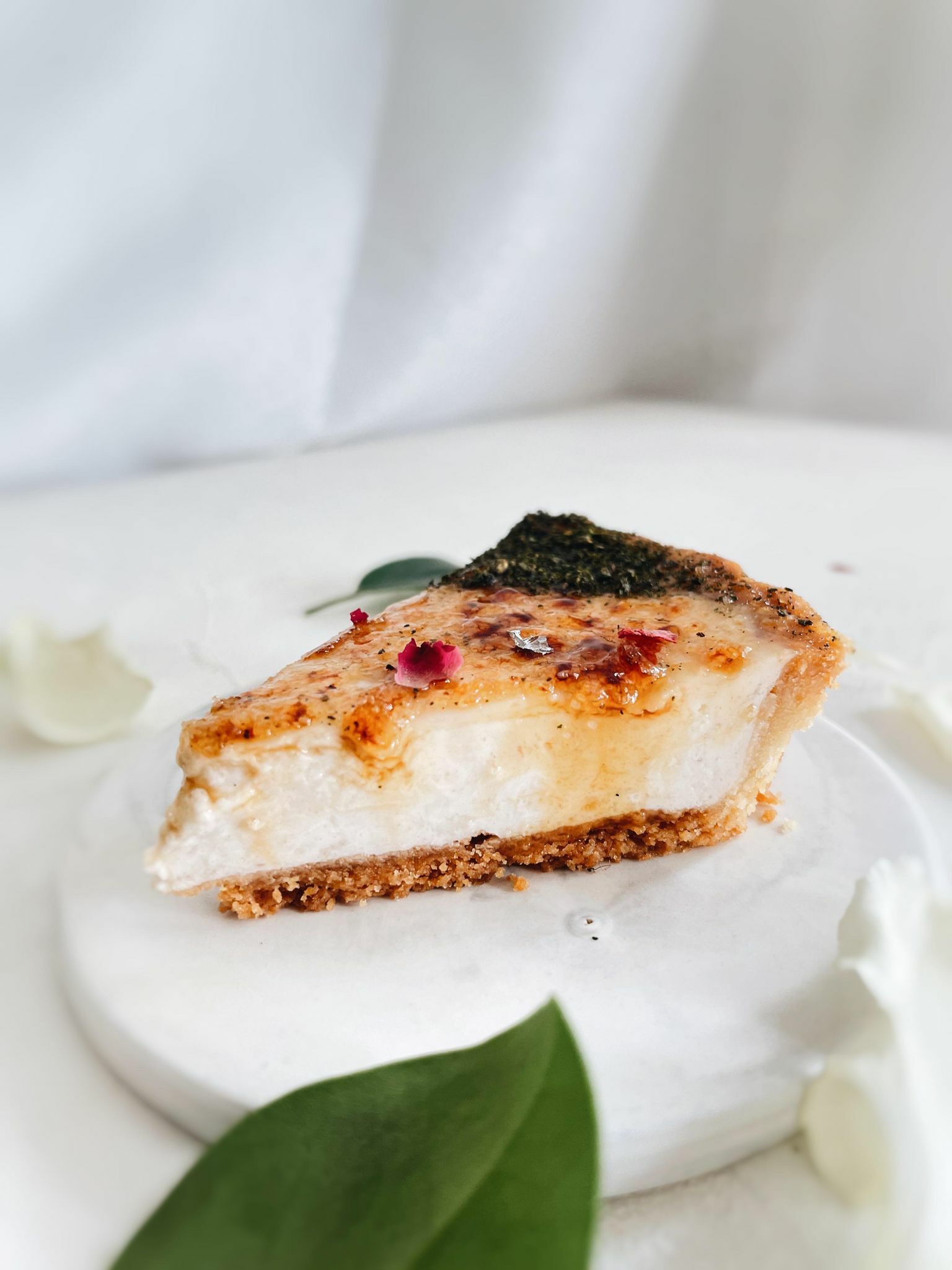 玫瑰四季春烏龍塔6吋