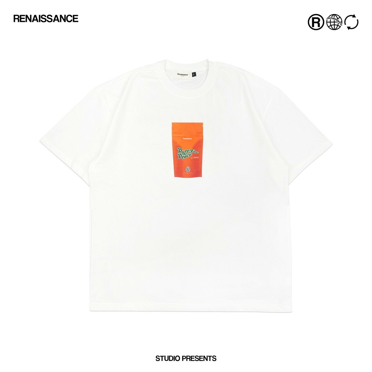 RENAISSANCE 420限定款 大麻包裝 短袖 T “ 420 CANNABIS PACKAGING TEE “