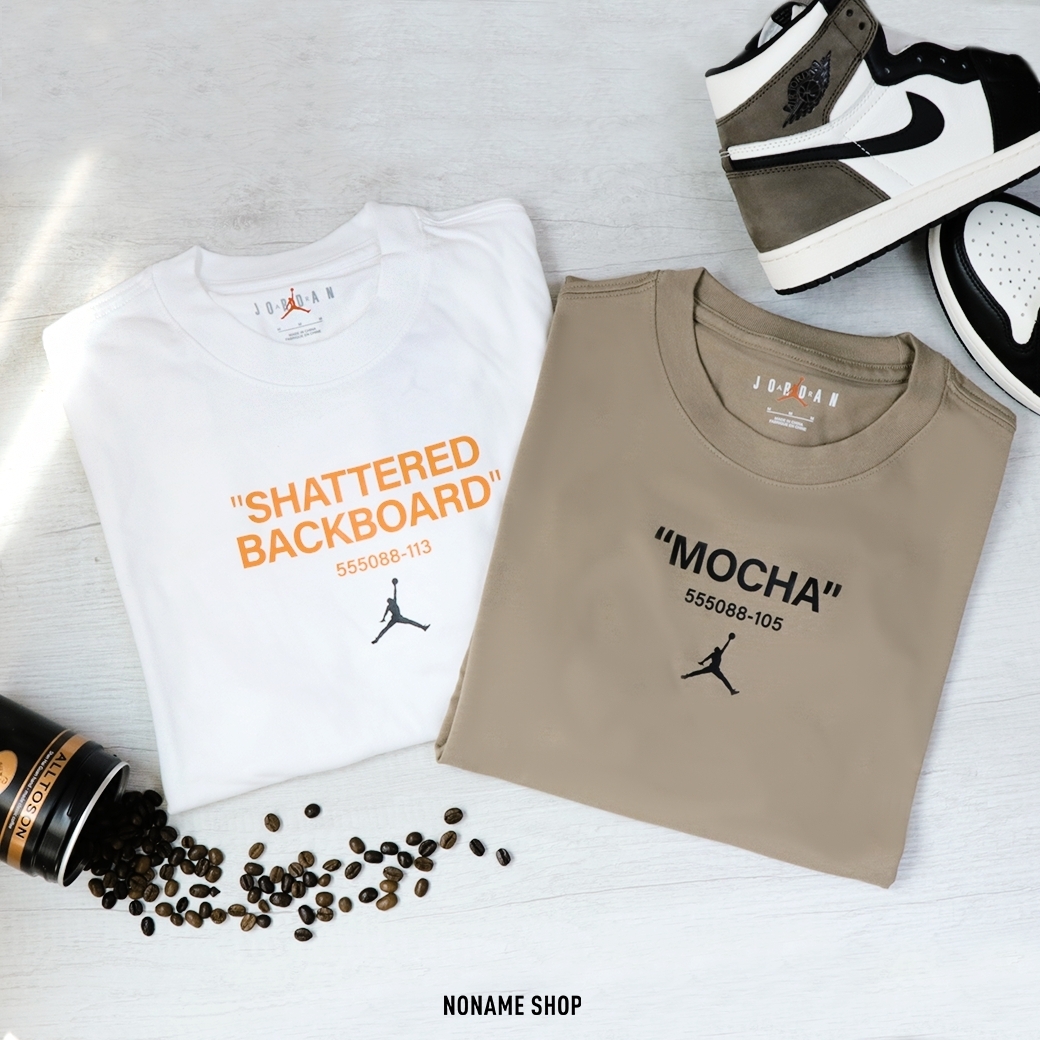 NIKE JORDAN  摩卡 / 灌碎 厚磅 短T  三色