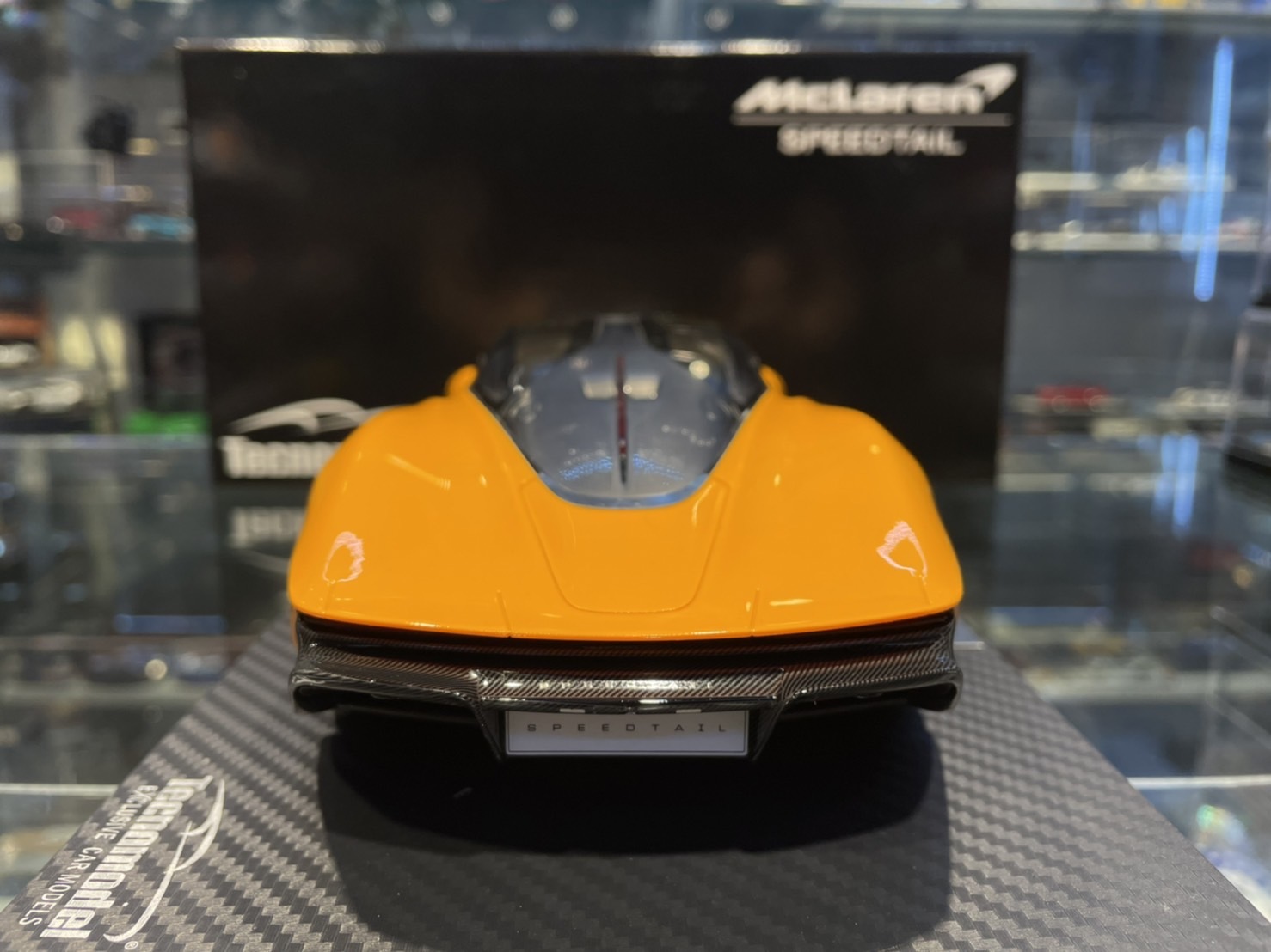 Tecnomodel Mclaren SpeedTail Orange 1/18 (Resin)