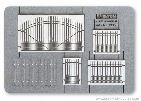 Noch 13350 HO規 別墅的鐵門.欄杆.圍籬