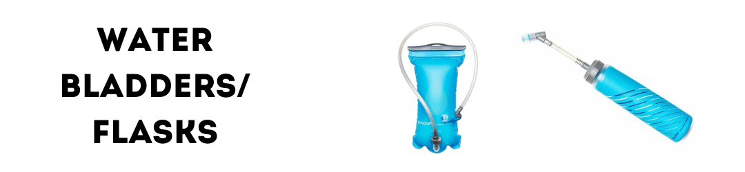 hydration bladder, bladder, flasks