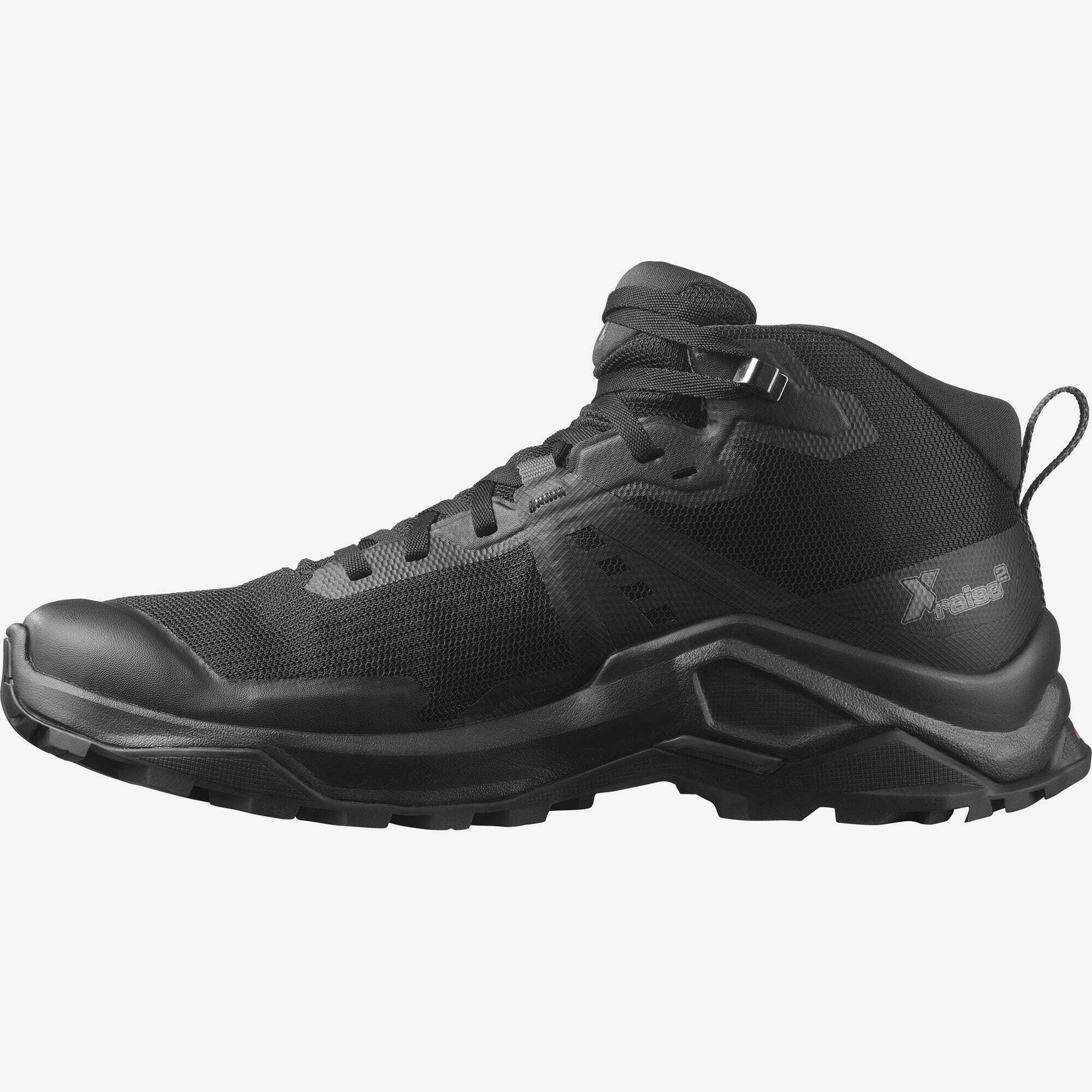 Salomon 所羅門X RAISE 2 MID GORE-TEX 黑 男鞋 登山鞋