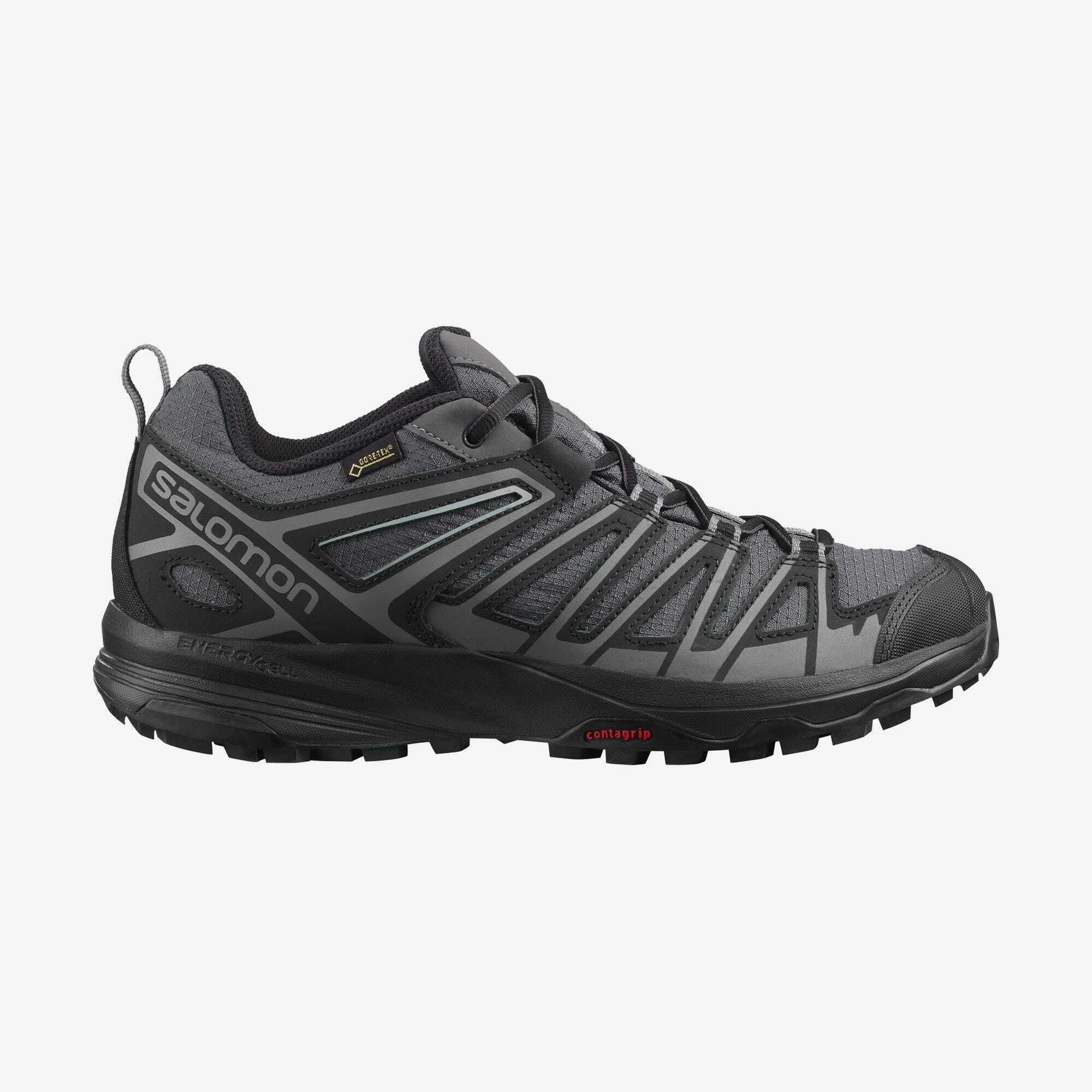 Salomon 所羅門 X CREST GORE-TEX 黑 男鞋 登山鞋