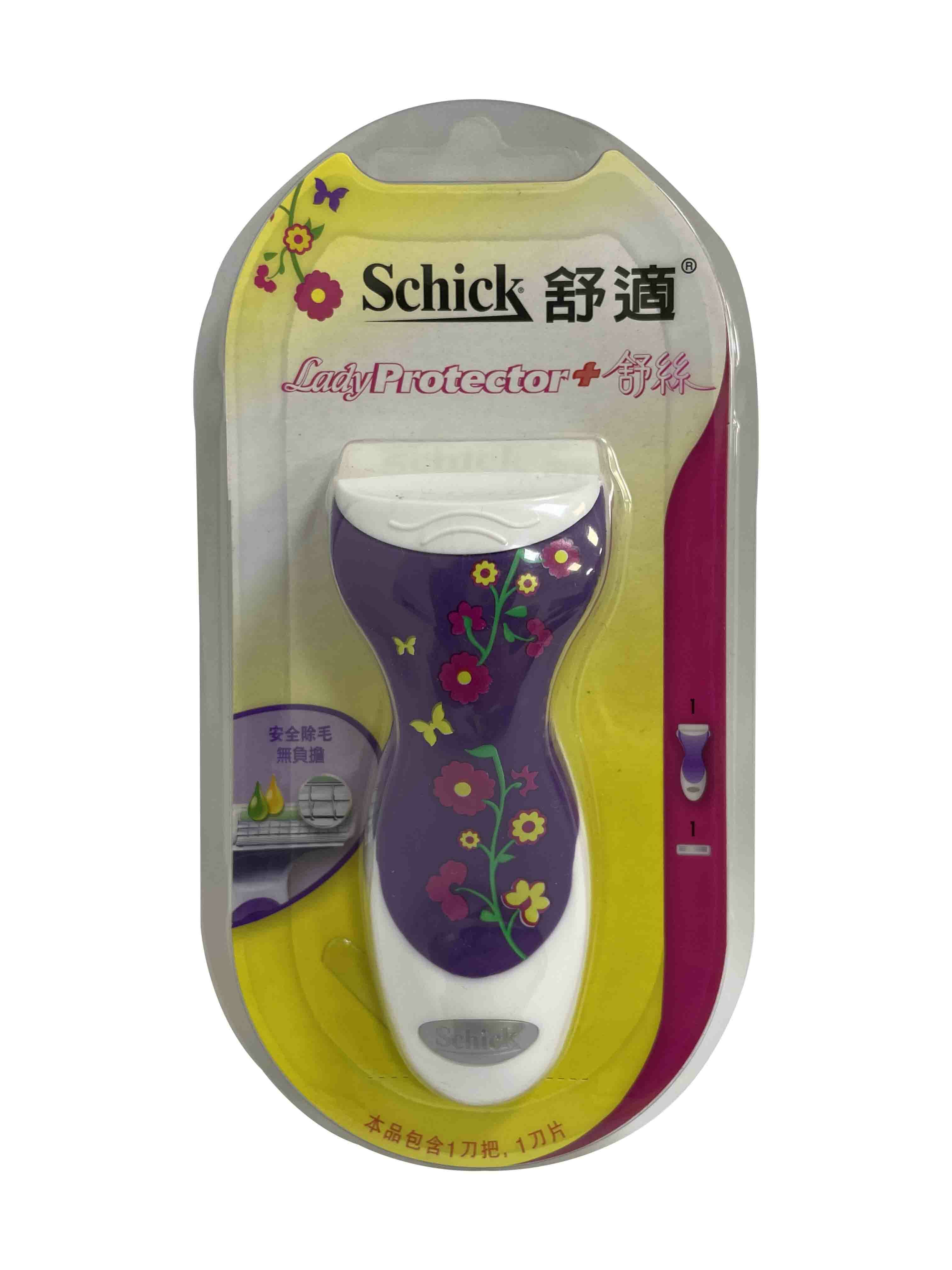 【Schick舒適】舒絲仕女除毛刀 (刀把1入+刀片1入)