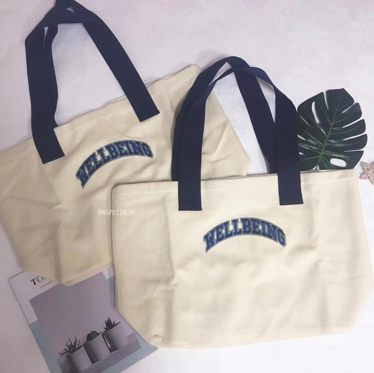 ASOS TOWELLING TOTE BAG