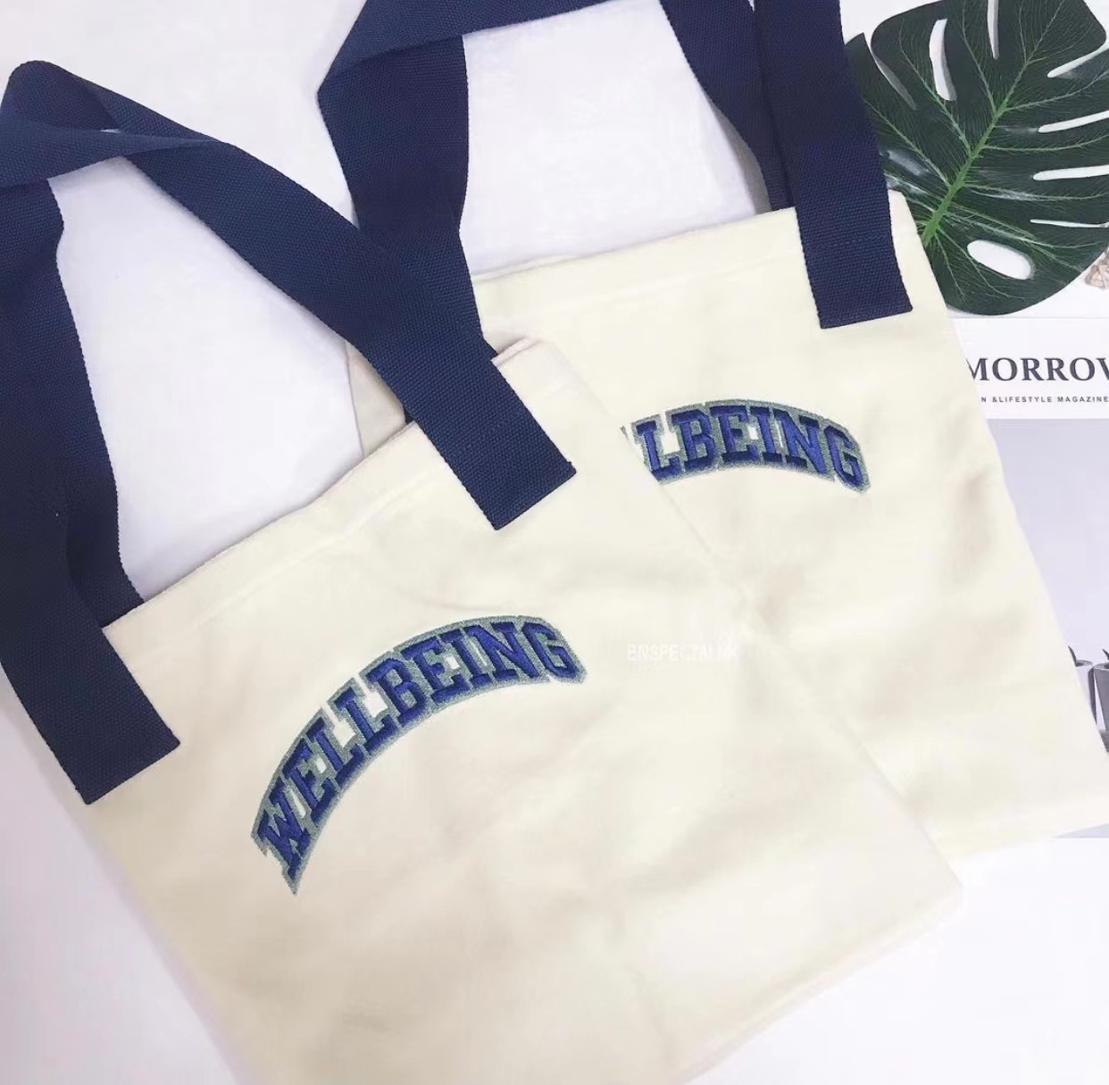 ASOS TOWELLING TOTE BAG