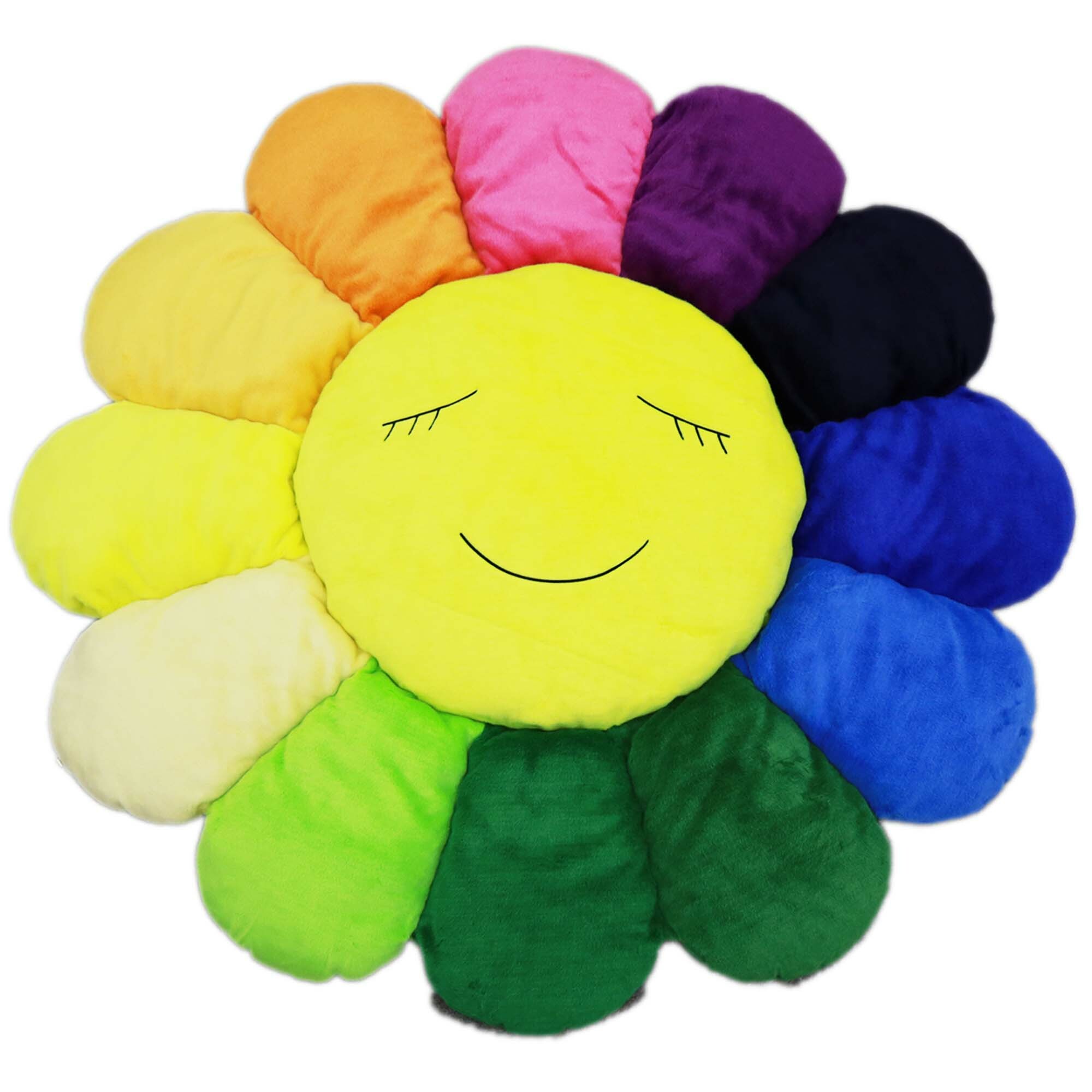 150cm Flower Cushion (Rainbow)