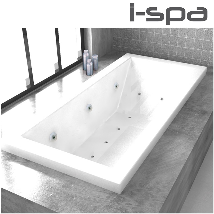 I-Spa "Quatro" Acrylic Whirlpool Bathtub