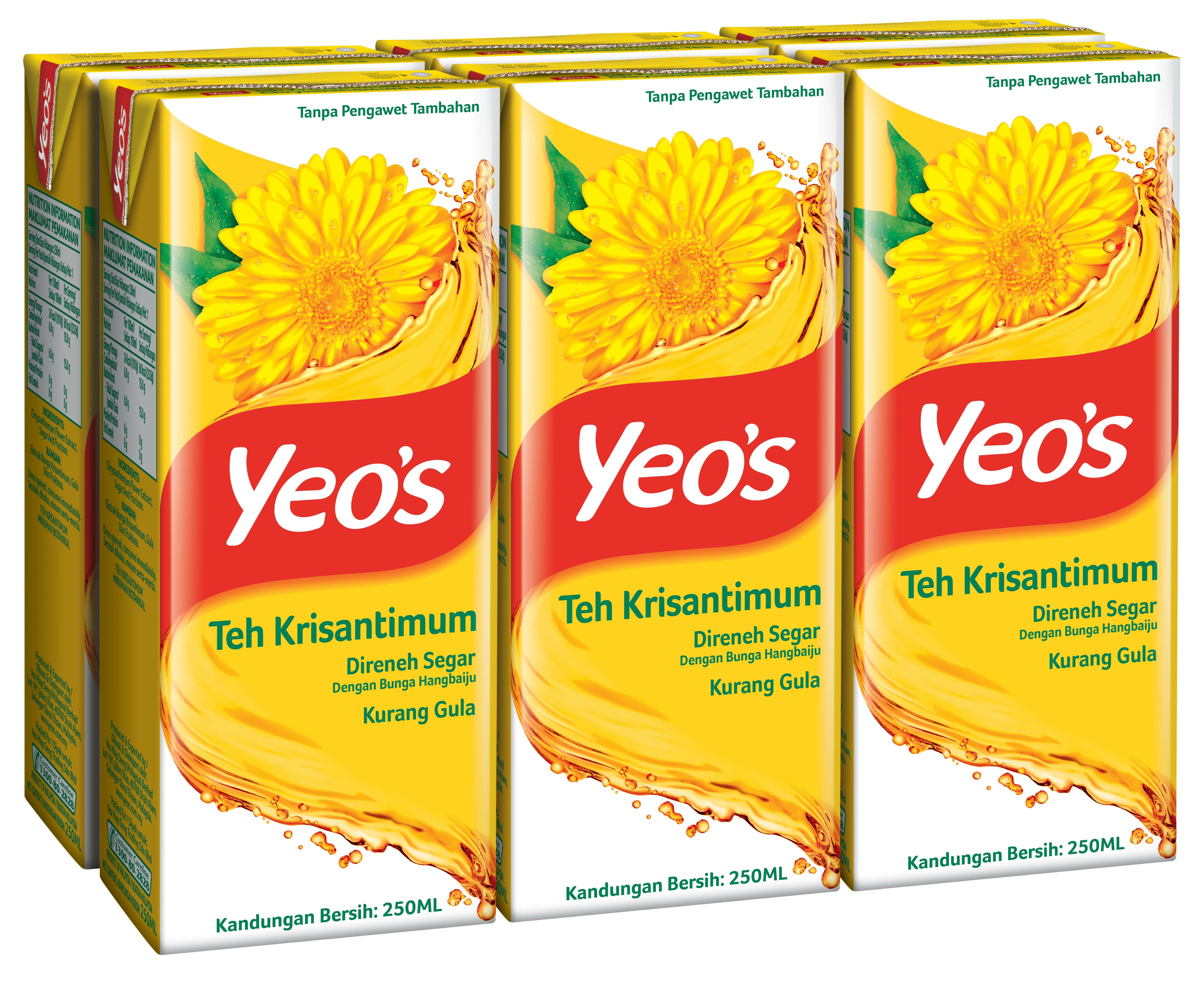 Yeos Pkt Chrysanthemum Tea 250ml 0413