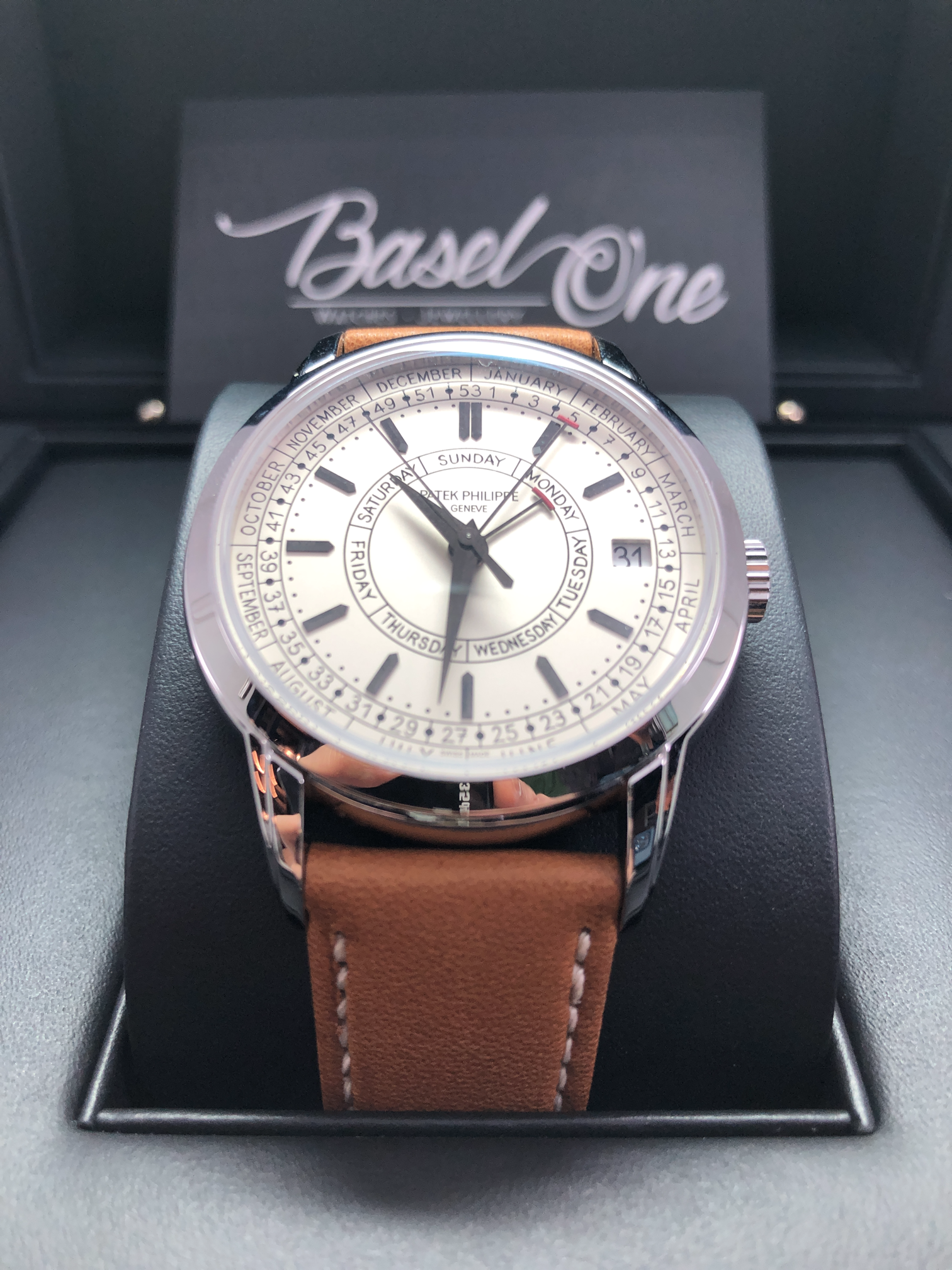BRAND NEW 5212A 5212 5212a-001 PATEK PHILIPPE COMPLICATIONS WHITE DIAL SELF-WINDING 40 MM