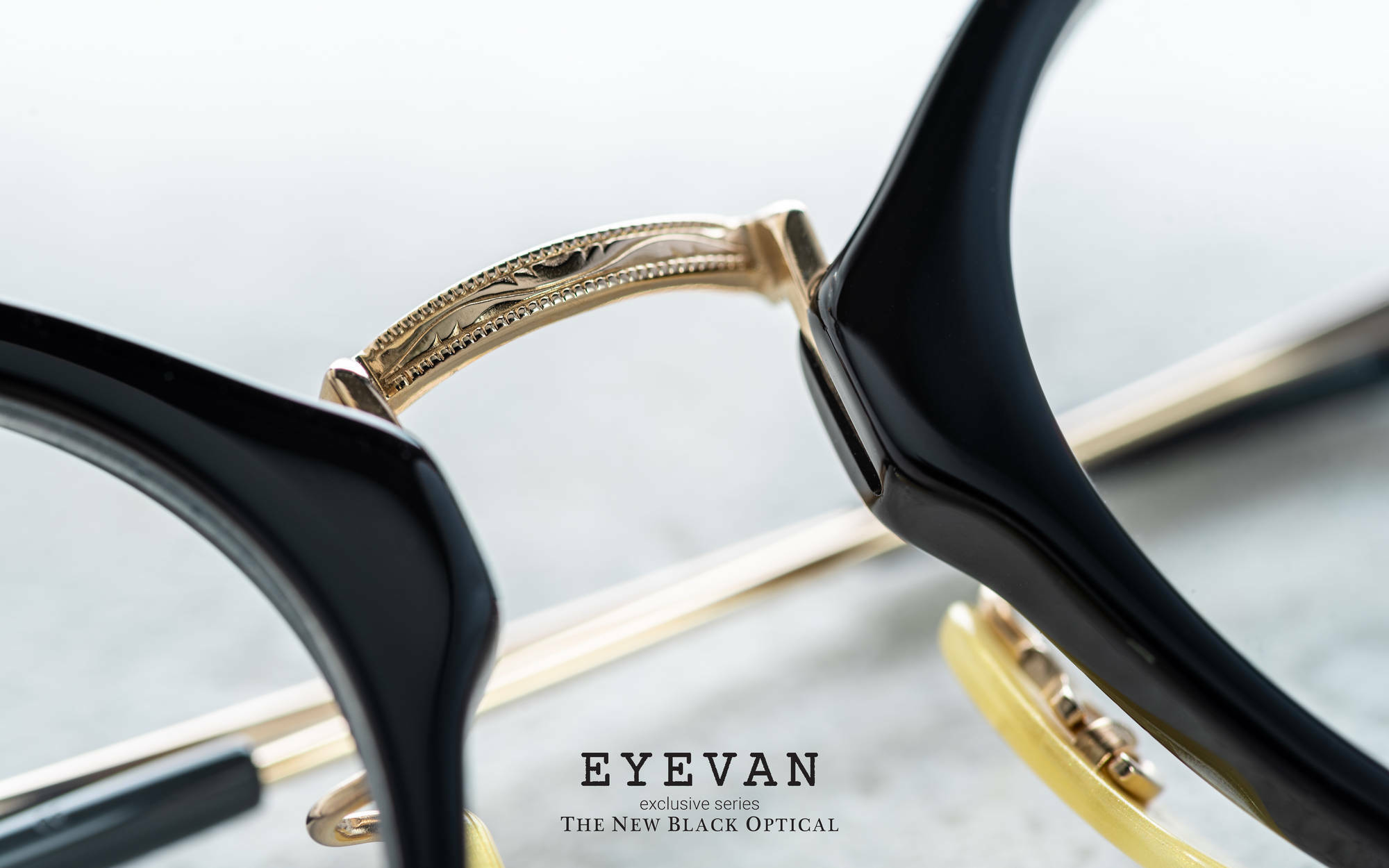 EYEVAN - E-0508 - PBK/G - The New Black Optical