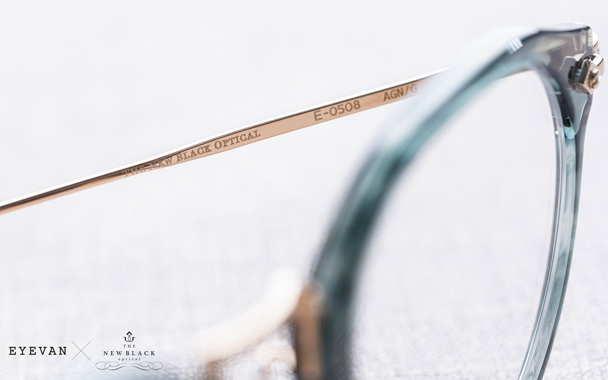 EYEVAN - E-0508 - AGN/G THE NEW BLACK OPTICAL