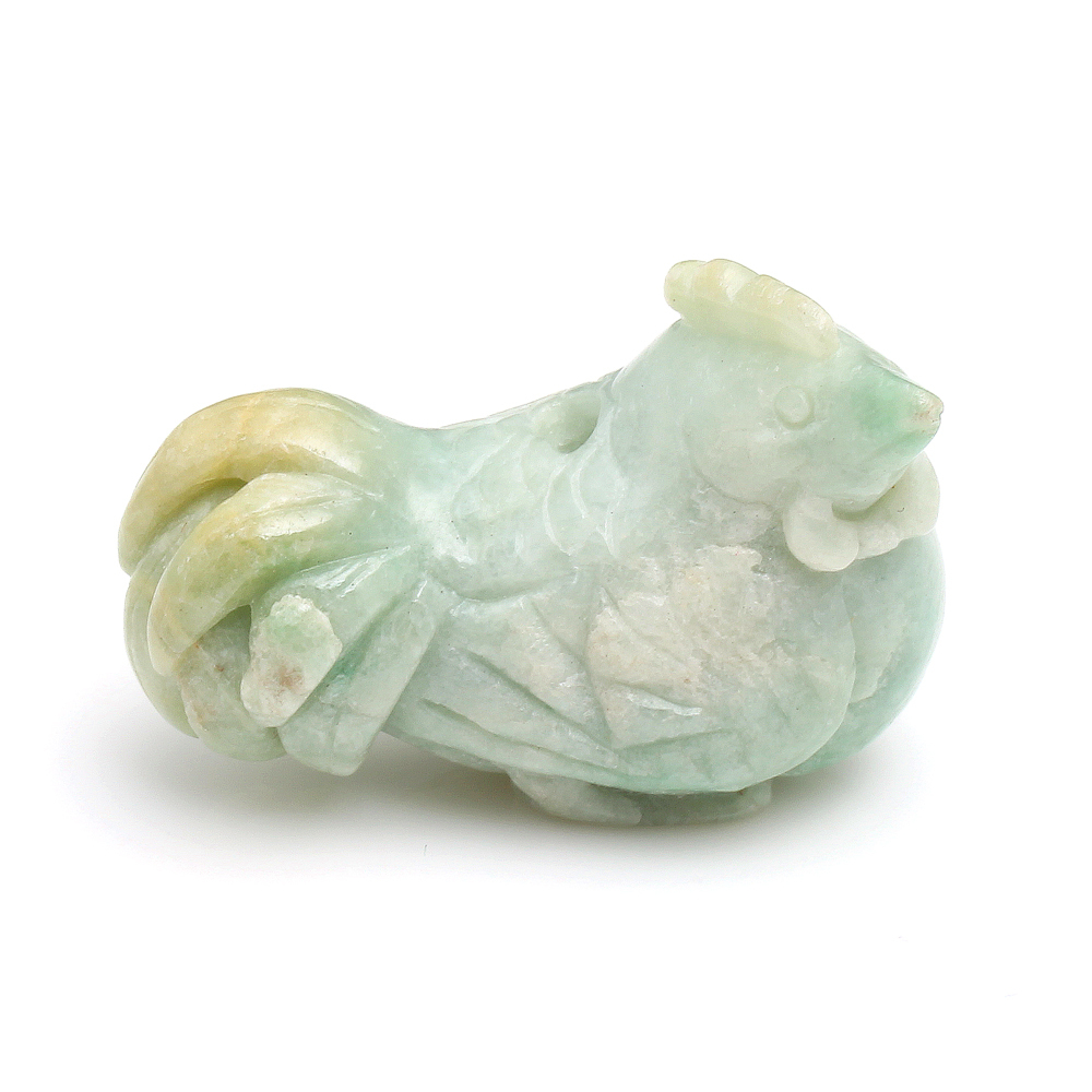 【雅紅珠寶】金雞報曉天然三彩翡翠玉墜項鍊-十二生肖-雞-N0285