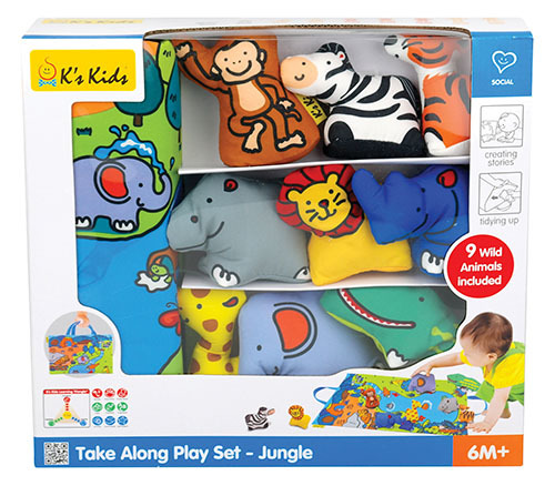 K'S KIDS take along play set jungle