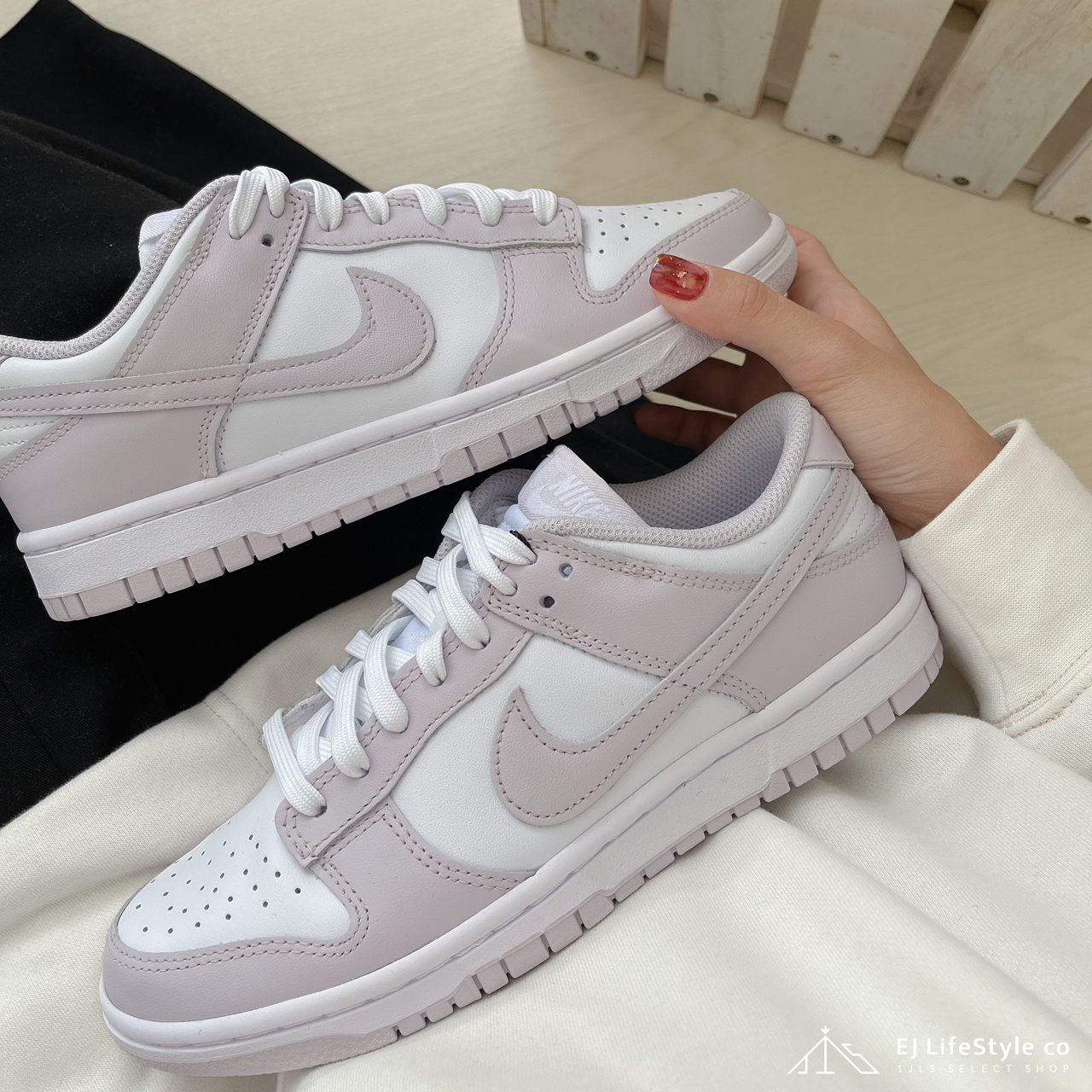 NIKE DUNK LOW 薰衣草紫淡紫女鞋DD1503-116 / 預購