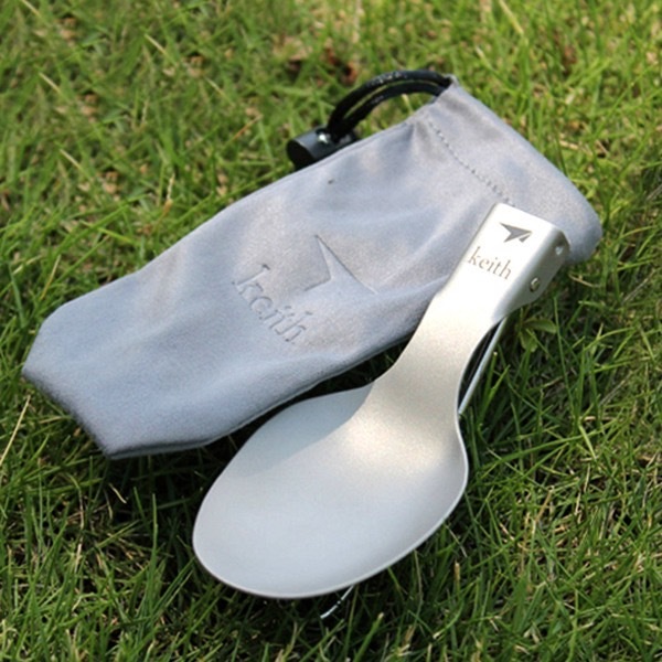 鎧斯 Keith 鈦折疊湯勺 Ti5308