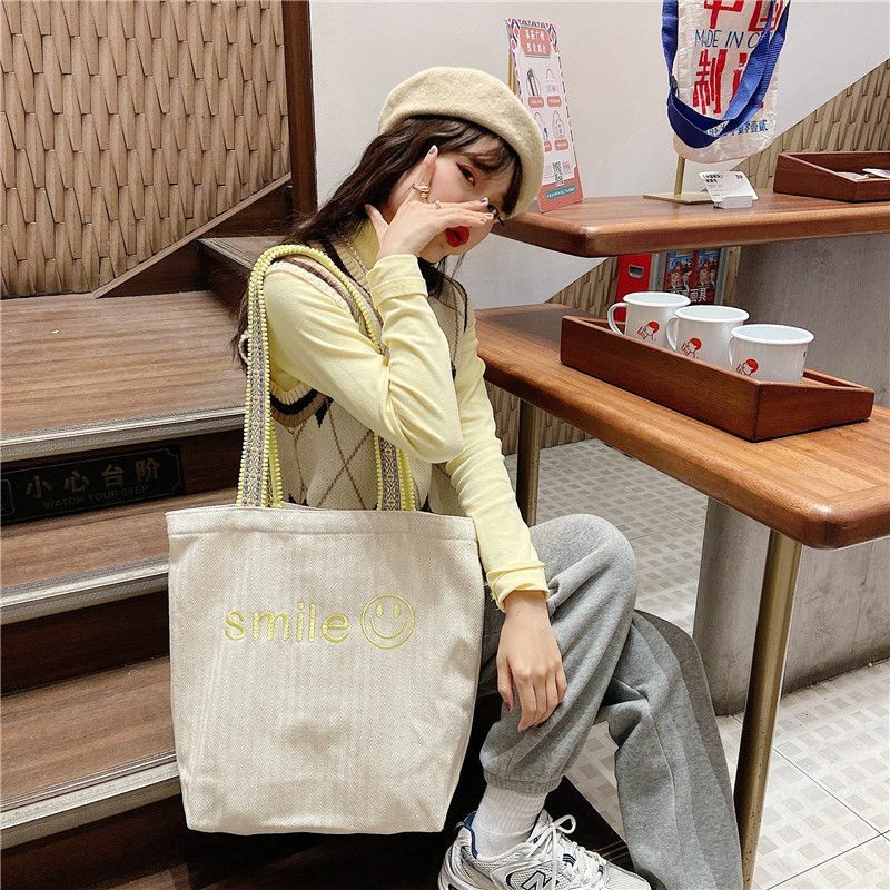 👍🏻Smile🙂綿麻民族袋