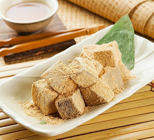 抹茶蕨餅/黃豆粉蕨餅 約1kg/包 (急凍)