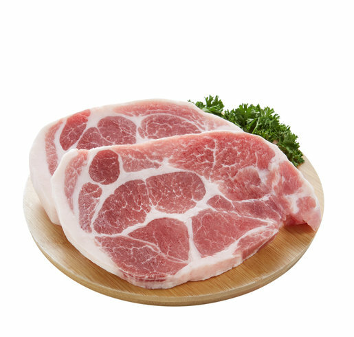 日本豚梅頭肉 (切扒) 約280-320g/包 (一包兩塊) (急凍)