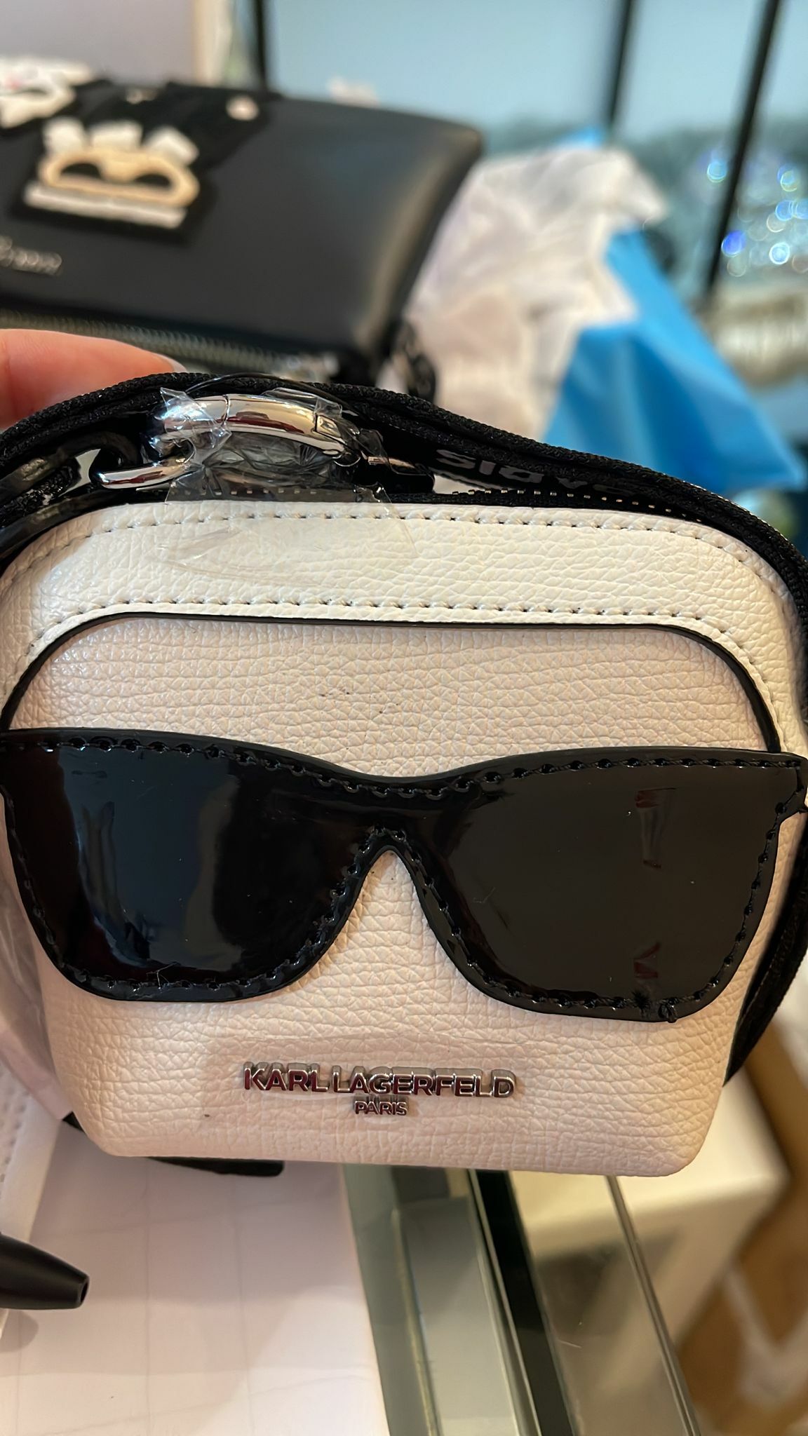 [S] KARL LAGERFELD KARL HEAD MINI BAG, 194775656590 (SKL13)
