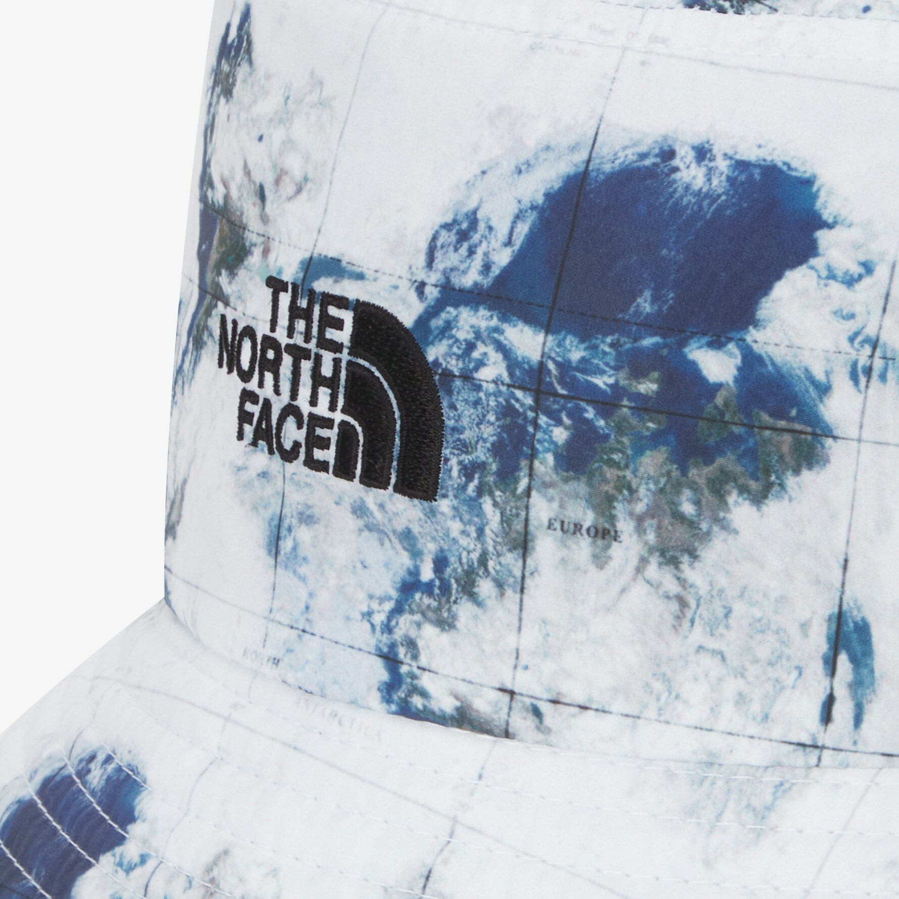 THE NORTH FACE ECO BUCKET HAT 漁夫帽 地球 衛星雲圖 NE3HN03L