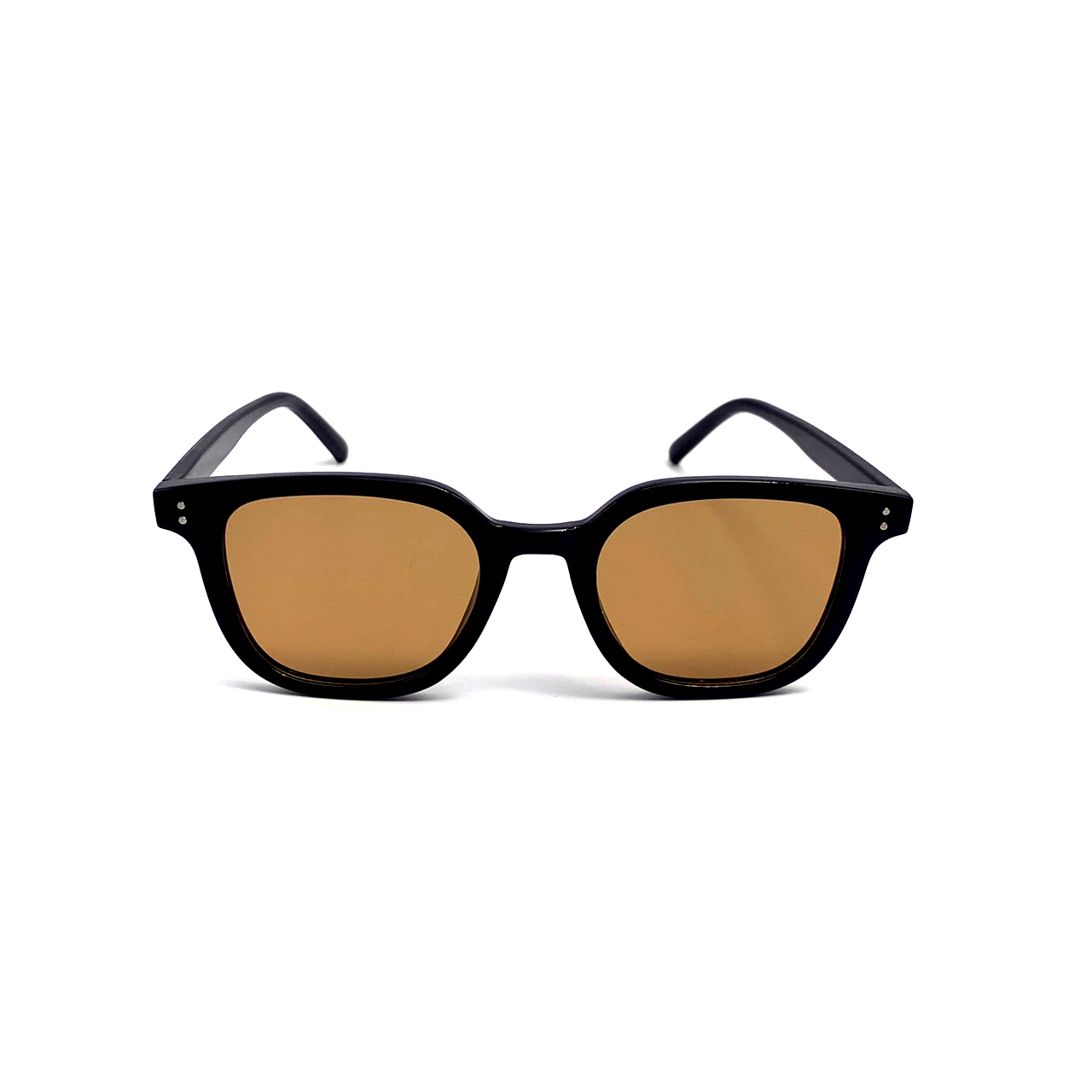 CHILL潮流黑框跳色眼鏡-茶