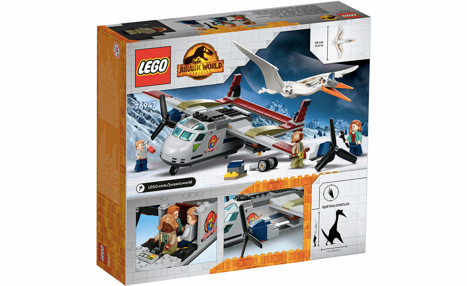 [飛米樂高積木磚賣店] LEGO 76947 Jurassic-風神翼龍飛機伏擊