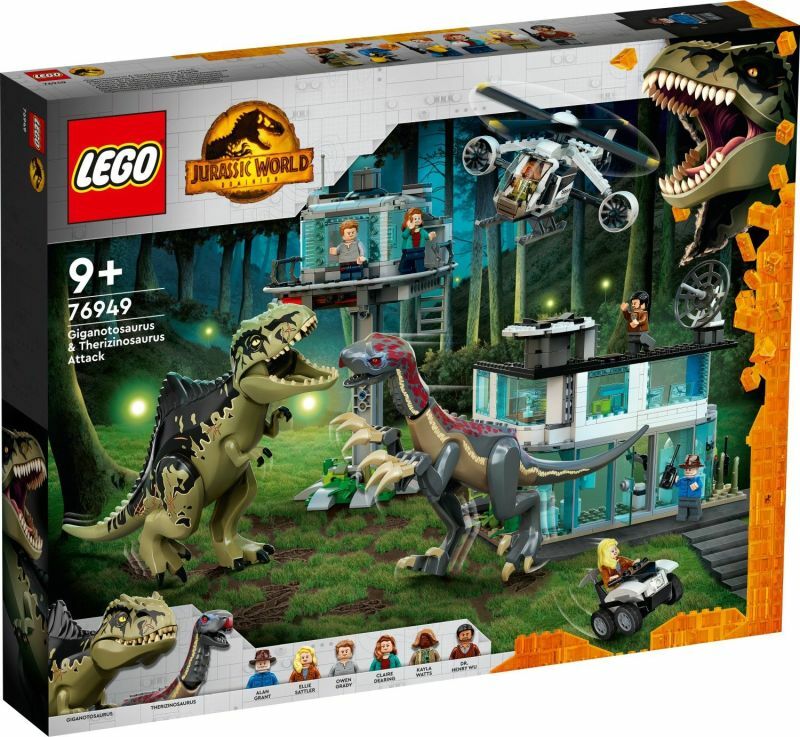 [飛米樂高積木磚賣店] LEGO 76949  Jurassic-巨型南美龍與鐮刀龍攻擊