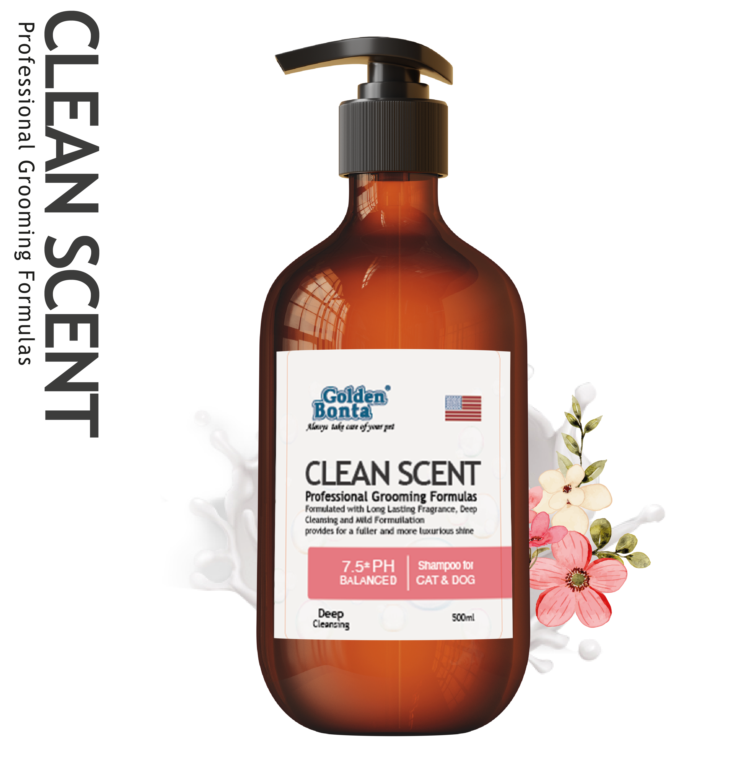 Golden Bonta ⎜ 美國深層潔淨配方洗毛精 500ml