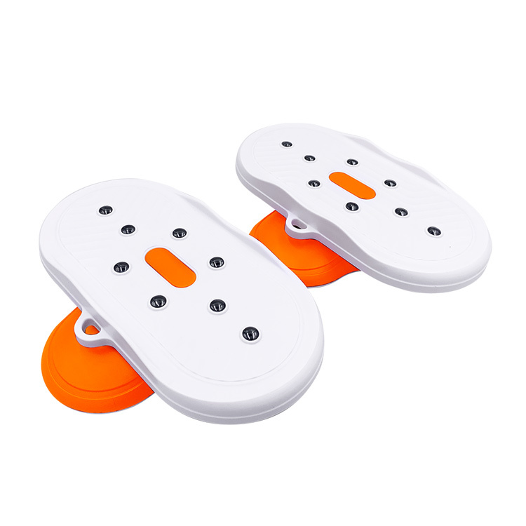  活力健身磁石按摩扭腰盤附拉繩（橘色）CT0028-1-og