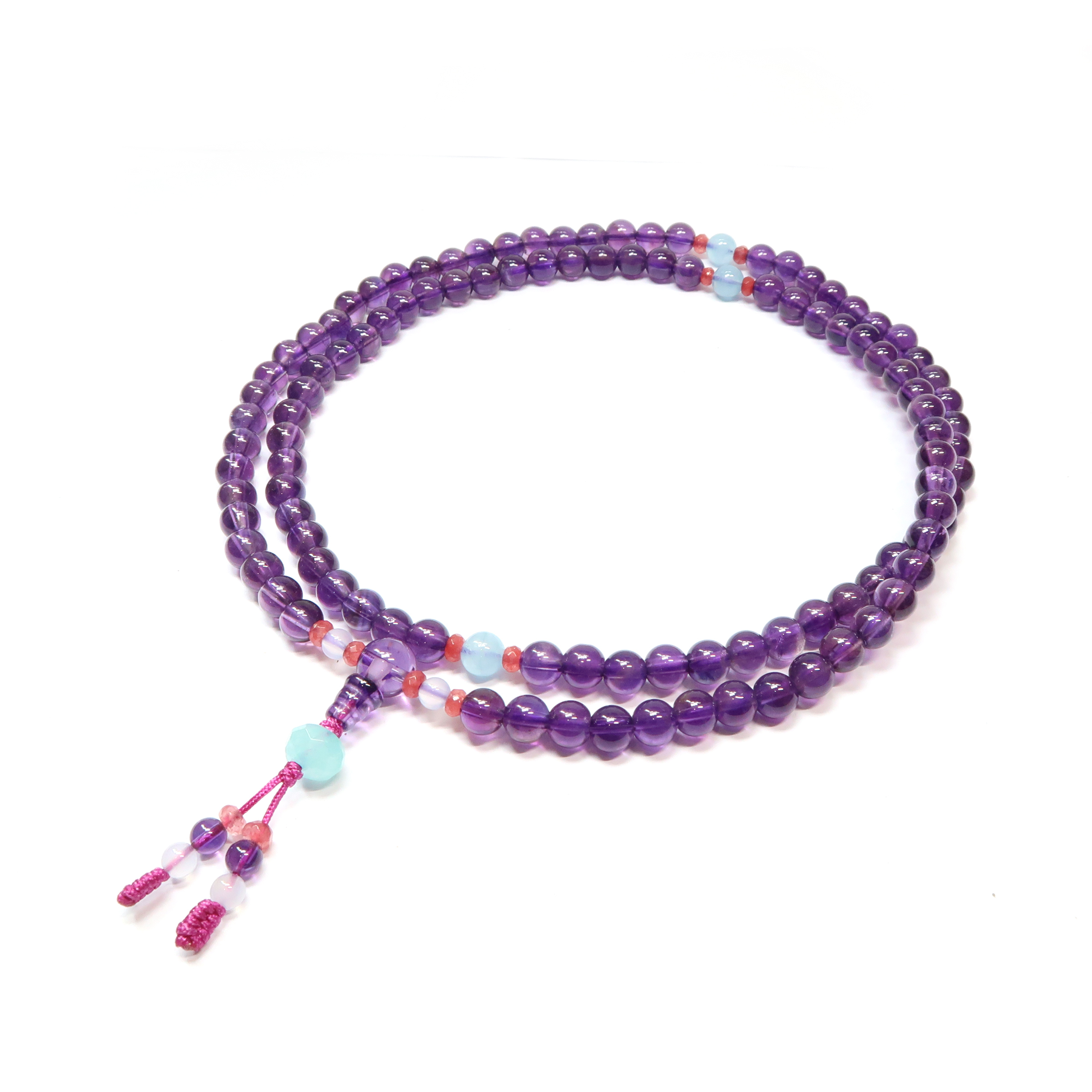 6mm 紫水晶手串 (108顆)