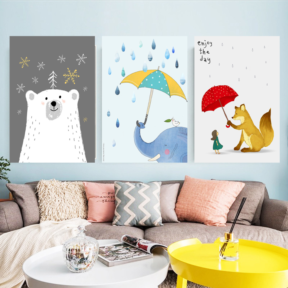 為你撐傘無框掛畫