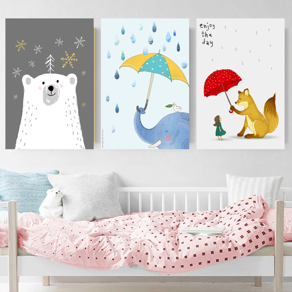 為你撐傘無框掛畫