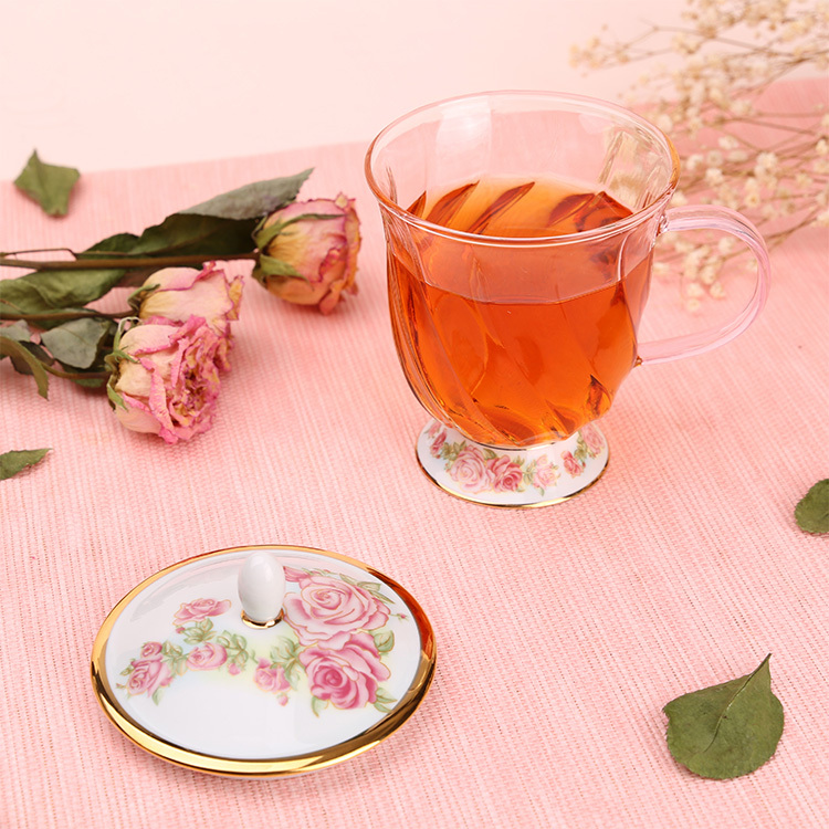 晶豔玫瑰蓋杯｜精裝禮盒