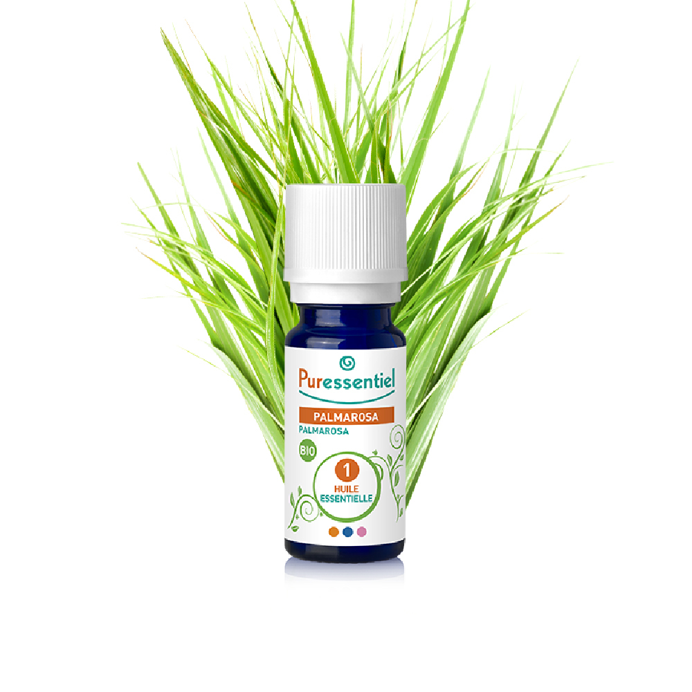 (效期至2025/08)有機認證 玫瑰草精油 10ml (Ecocert有機認證, AB有機農業認證, HEBBD)