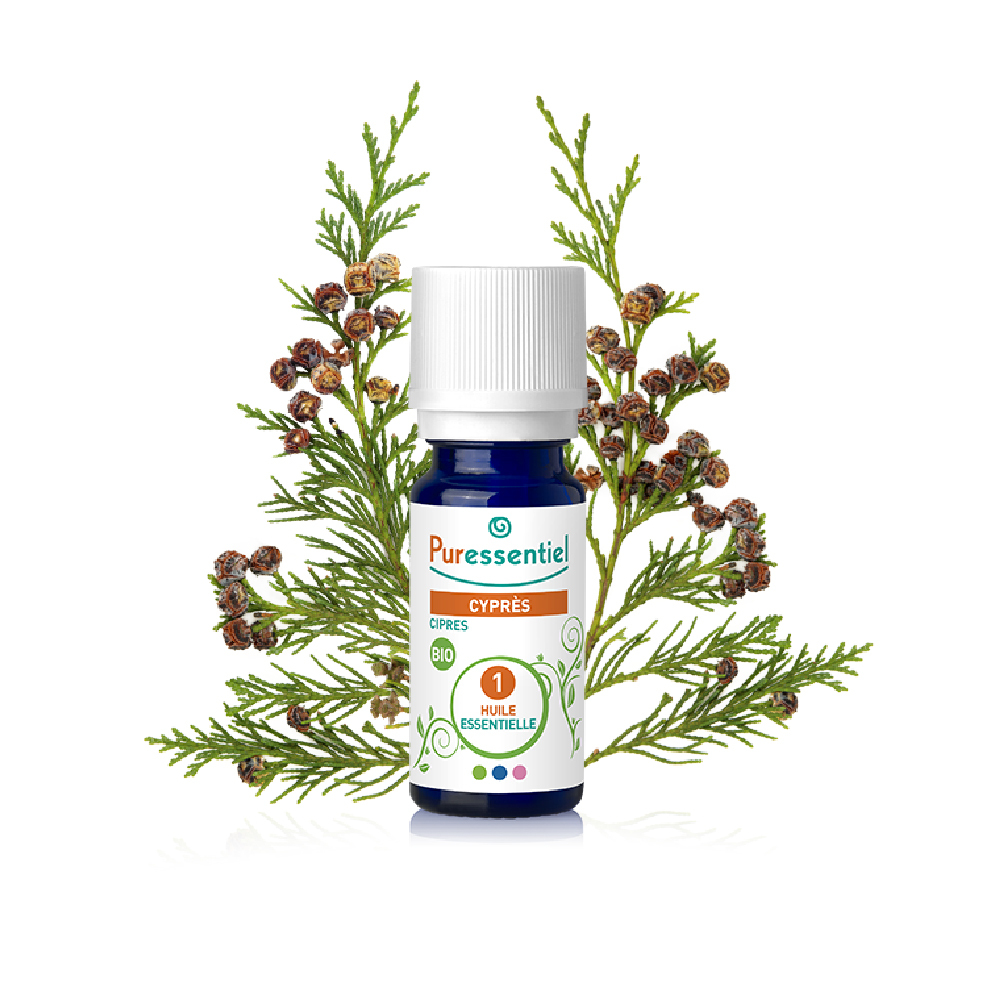 有機認證 絲柏精油 10ml (Ecocert有機認證, AB有機農業認證, HEBBD)