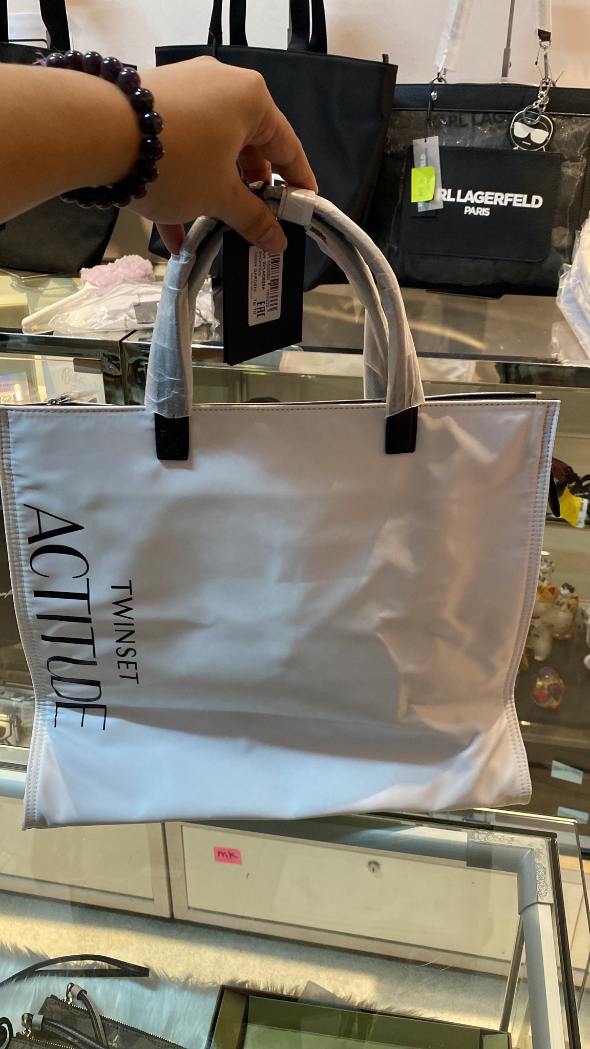 [S] TWINSET WHITE ACTITUDE 221AO828A GARDENI , 8052860183333 [FINAL SALE] (STS13)