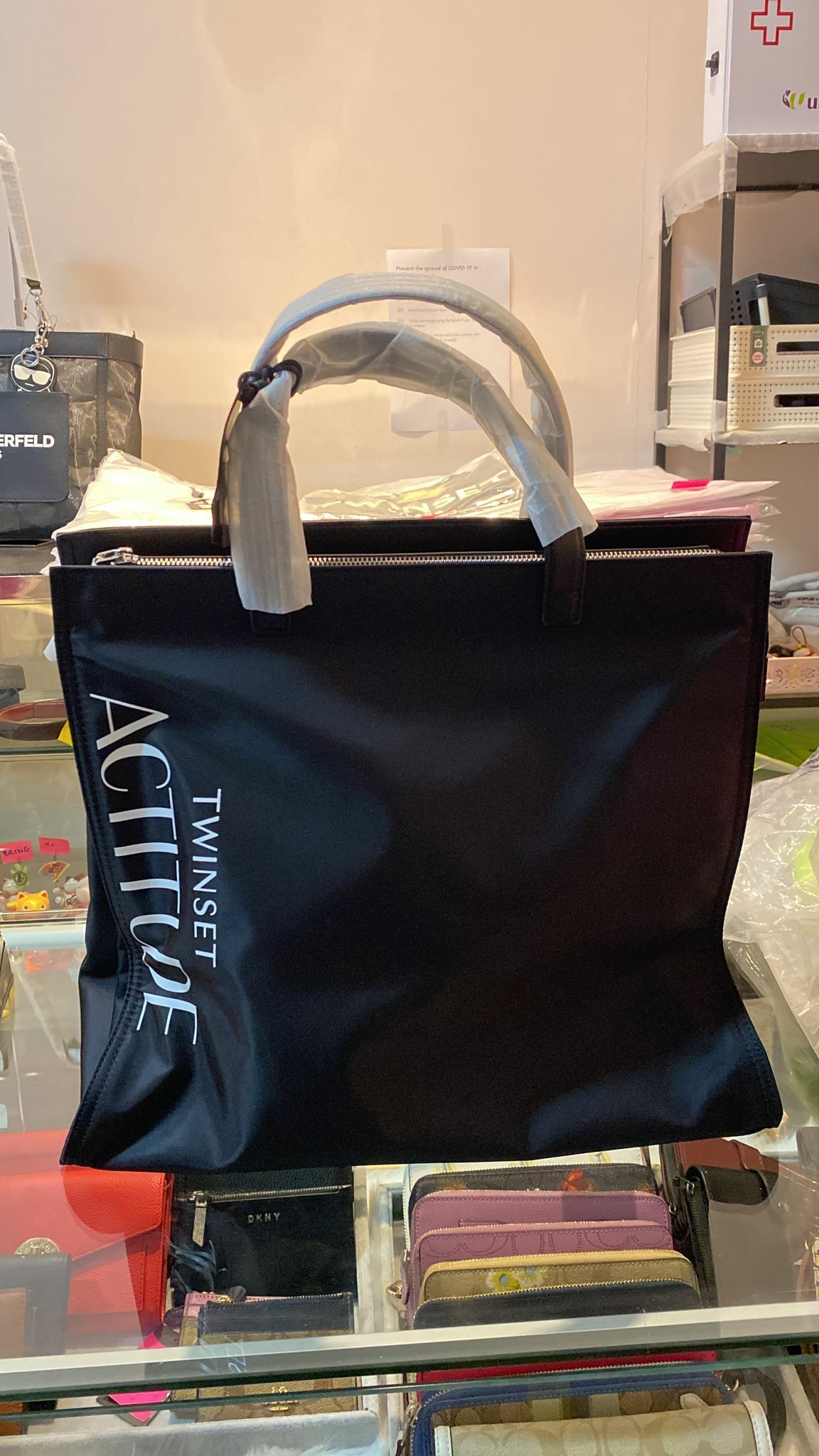 [S] TWINSET BLACK ACTITUDE 221AO828A NERO , 8052860183340 PWP (STS15)