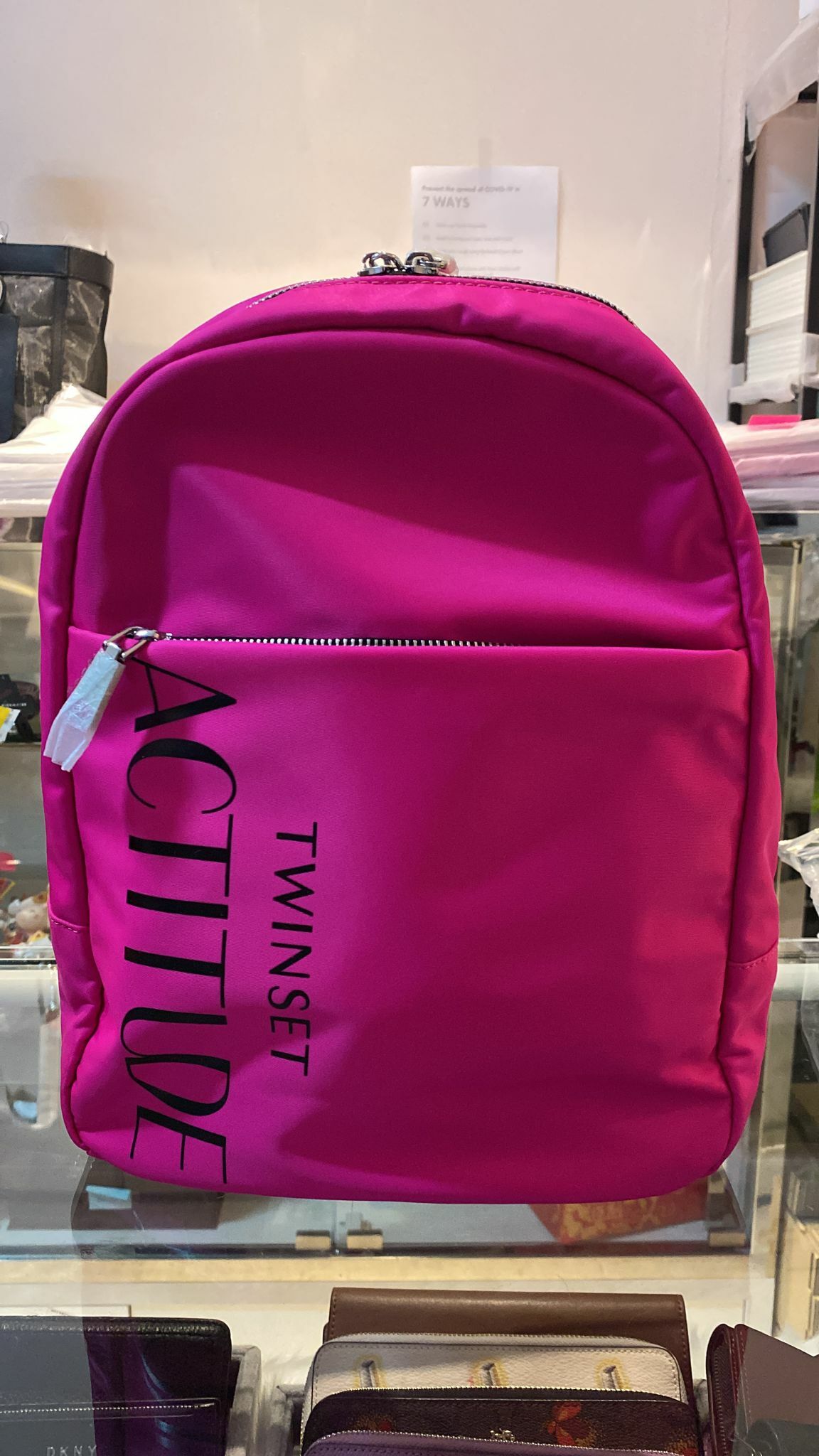 [S] TWINSET PINK ACTITUDE 221AO828C ROSA FLU , 8052860183388 PWP (STS16)