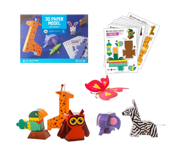 手工立體折紙剪紙書 JM08381